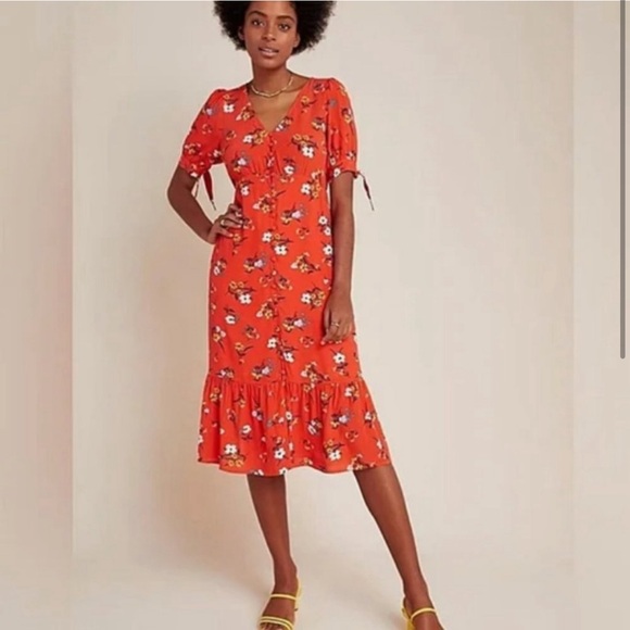 Maeve Eudora Midi Dress - Picture 2 of 12